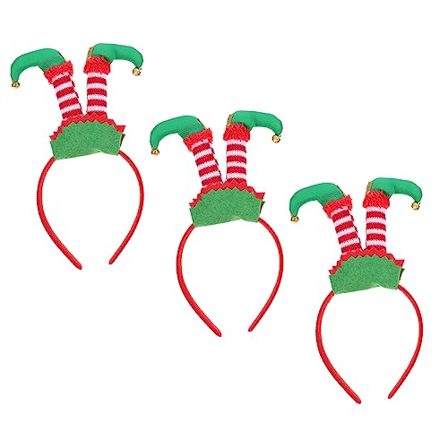 Healeved 3stücke Weihnachts-haarreifen Mit Rentiergeweih Design Lustige Kopfaccessoires Für Erwachsene Für Kostümpartys Weihnachten Und Festliche Anlässe von Healeved