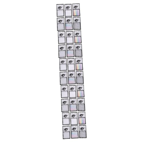 Healeved 5 Sets Glänzende Acryl-körperaufkleber Gesichtsschmuck-aufkleber Edelsteine ​​für Make-up 6 Blätter x 5 von Healeved