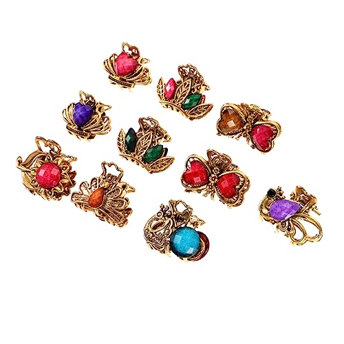 Healeved 30stücke Teiliges Vintage Mini Haarklammern Für Damen Delicate Haarspangen Mit Strass Für Dünnes Und Dickes Haar Für Alltag Und Besondere Anlässe von Healeved
