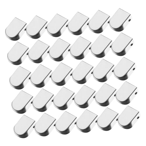 Healeved 30 Stück Teiliges Metall Schnürsenkel Endclips Binden Druckfeste Leichte Schuhclip Verschlüsse Sicherer Halt für Sport Outdoor und Reiseschuhe für Damen und Herren Geeignet von Healeved