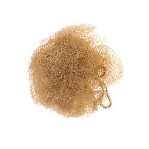 Healeved 30St unsichtbares Haarnetz Haarnetze für Damen Perückennetze für Haarknoten Haarnetze Food-Service Haarnetze zum Kochen hair net haarschutz Haarnetz Mesh Nylonnetz für Haare Golden von Healeved