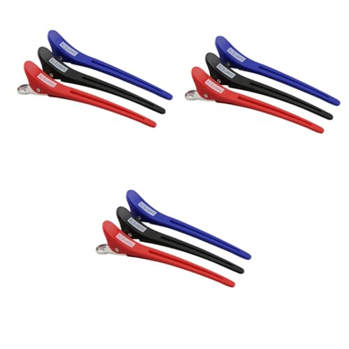 Healeved 36stücke Rutschfeste Entenschnabel Haarspangen Haarklammern Für Friseure Und -haarstyling Hochtemperaturbeständig Zufällige Farben Für Frauen Und Mädchen von Healeved