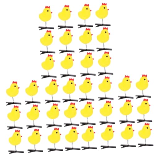 Healeved 36stücke Teiliges Süße Hühner-haarspangen Für Und Mädchen Niedliche Haarschmuck-accessoires Für Verschiedene Frisuren Schonend Für Haar von Healeved