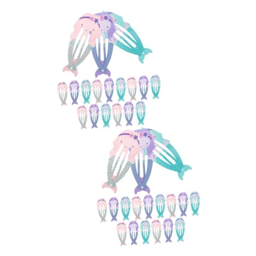 Healeved 36stücke Mermaid Haarspangen Für Mädchen Teilig Und Leichte Langlebige Clips Für Jeden Anlass Für Jahren Geburtstagsfeiern Und Alltagsmode von Healeved
