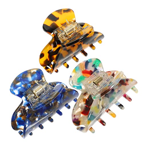 Healeved 3stücke Haarspangen Kleine Haarklammern Für Frauen Und Mädchen Haarschmuck Mit Filigranen Mustern Starkem Halt Für Dickes Haar von Healeved