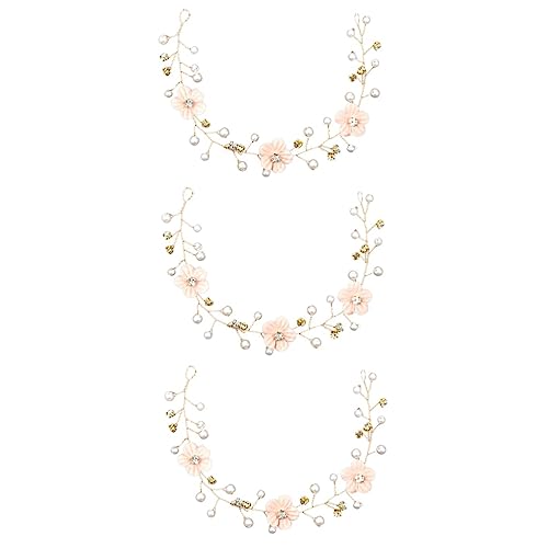 Healeved 3St Haarschmuck Perlenhaarrebe Hochzeit Windrad Haarspange Strass-Kopfschmuck Diffusor haar spangen haarclips Tiara Perlenhaarranken für Bräute Brauthaarrebe künstliche Perle Rosa Healeved 3St Haarschmuck Perlenhaarrebe Hochzeit Windrad Haarspange Strass-Kopfschmuck Diffusor haar spangen haarclips Tiara Perlenhaarranken für Bräute Brauthaarrebe künstliche Perle Rosa von Healeved
