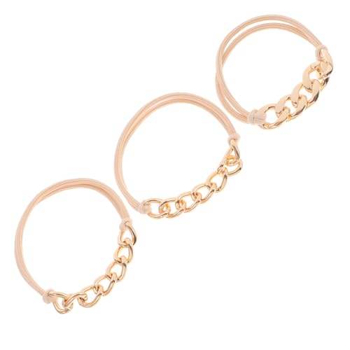 Healeved 3stücke Teiliges Elastische Haargummis Für Mädchen Vielseitige Haaraccessoires Als Handgelenk-armbänder Und Rutschfeste Haarbänder Für von Healeved