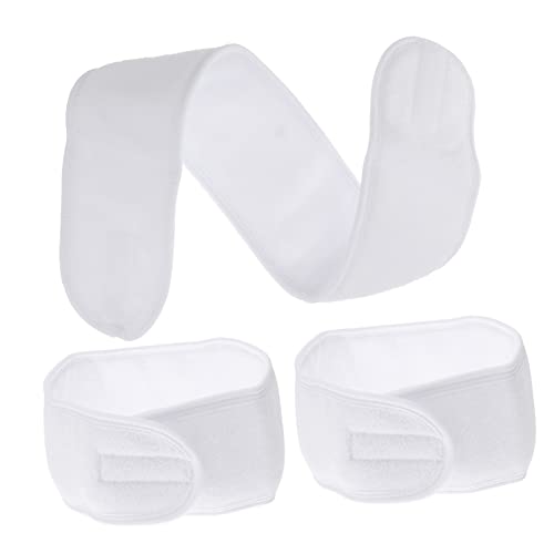 Healeved 3St Make-up-Stirnband stirnband schminken make up stirnband Gesichtshaarband Trainings-Stirnbänder für Damen Trainingsstirnbänder für Frauen Yoga-Stirnbänder Polyester-Spandex Weiß Healeved 3St Make-up-Stirnband stirnband schminken make up stirnband Gesichtshaarband Trainings-Stirnbänder für Damen Trainingsstirnbänder für Frauen Yoga-Stirnbänder Polyester-Spandex Weiß von Healeved