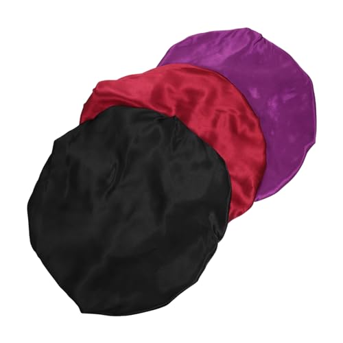 Healeved 3stücke Teiliges Breiter Elastischer Schlafhauben Haarpflege Und Schlafmützen Für Damen Für Nachtgebrauch Haarschutz Beim Schlafen von Healeved