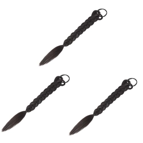 Healeved Pcs Lange Synthetische Pferdeschwanz Perücke Geflochtene Haarverlängerung Damen Haarverlängerungen Ändern Für Halloween Karneval von Healeved