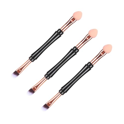 Healeved 3St Pinsel für Make-up kosmetikpinsel Make-up Pinsel schmink pinsel Eyebrow brush Wimper Mascara Zauberstab Make-up-Tool Professioneller Make-up-Pinsel Haupt Make-up-Pinsel-Sets von Healeved