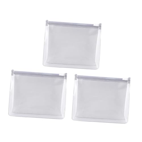 Healeved Kulturbeutel-Sets 3-teilig PVC Reisetasche Tragbare Make-up-Tasche Waschtasche Für Damen Und Herren von Healeved