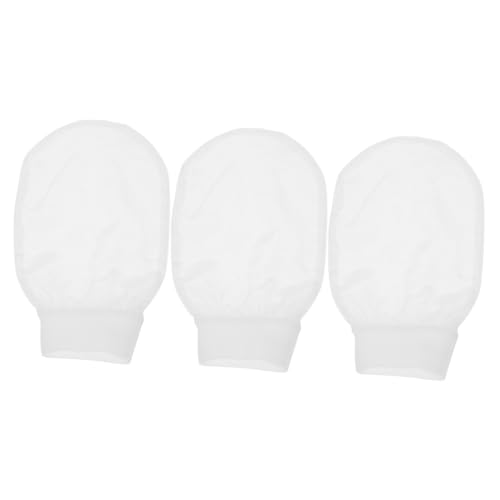 Healeved 3stücke Exfolierender Duschhandschuh Für Körperpeeling Weiche Und Bequeme Waschhandschuhe Zur Hautreinigung Für Männer Und Frauen Sanfte Reinigung Für Strahlende Haut von Healeved