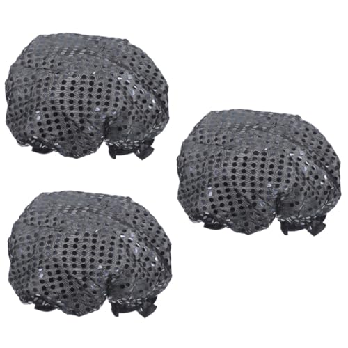 Healeved 3-teilige Elegante Duschhaube Mit Pailletten Für Damen Und Herren Große Größe Wiederverwendbare Badekappe Glitzernde Haarkappe Für Die Nacht Oder Zum Duschen Healeved 3-teilige Elegante Duschhaube Mit Pailletten Für Damen Und Herren Große Größe Wiederverwendbare Badekappe Glitzernde Haarkappe Für Die Nacht Oder Zum Duschen von Healeved
