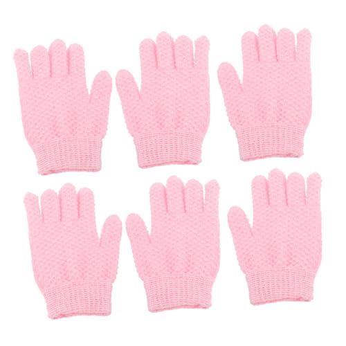 Healeved 3paare Exfoliationshandschuhe Für Körper Robuste Mitt Zur Entfernung Von Abgestorbener Haut Im Bad Oder Dusche Für Männer Und Geeignet Und Vielseitige Anwendung von Healeved