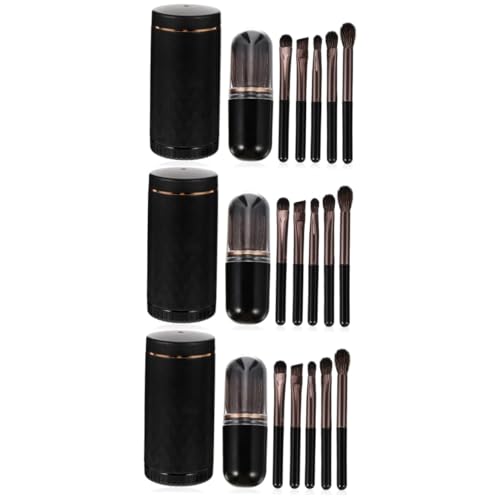 Healeved 3sätze Professionelles Teiliges Makeup-pinselset Mit Tragbarem Organizer Und Spiegel Für Reisen Für Amateure Und Profis Langlebige Und Abriebfeste Materialien von Healeved