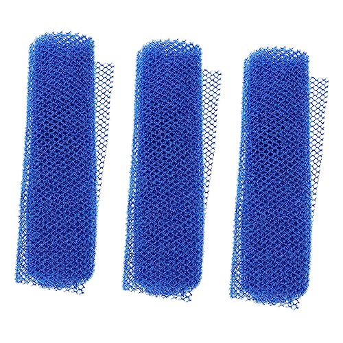 Healeved 3st Afrikanische Netz-badestangen Solar- Schönheits-make-up-spiegel Zusammenklappbarer Reisespiegel Kosmetikspiegel Für Die Handtasche Becher Bausatz Thermal- Funkelnd Blue Nylon von Healeved