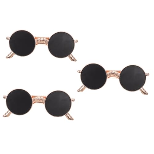 Healeved 3stücke Sonnenbrille Haarspange Im Retro-design Lustiger Haarschmuck Für Damen Stabiler Metallhaarklip Für Jede Frisur Einfache Handhabung Kein Haarbruch von Healeved