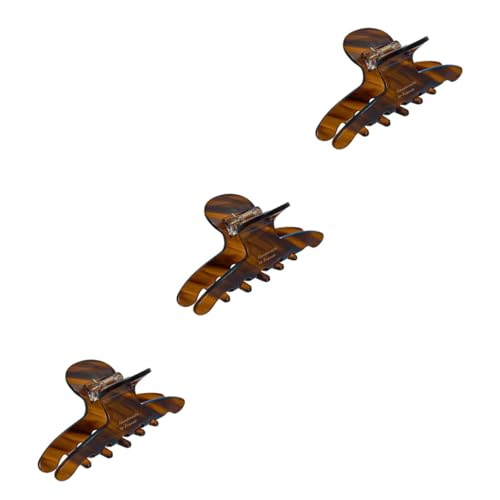 Healeved 3st Haarnadel Krallenclips Für Frauen Großer Klauenclip Einfache Klauenklammern Klemmbacken Für Haare Haarklammern Haarspangen Für Mädchen Handy-geldbörse Mädchen Acetatfolie von Healeved