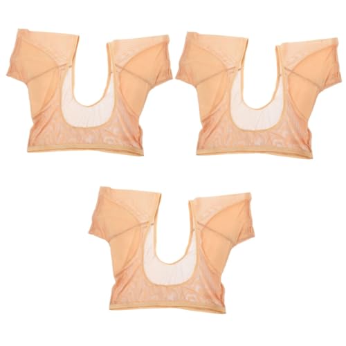 Healeved 3St Schweißpads unter den Achseln Achselpolster Achselpflaster underarm sweat pad unterarm schweiß pads Damenwesten Damenhemden Schweißfeste Hemden für Damen Ballon Shirt von Healeved