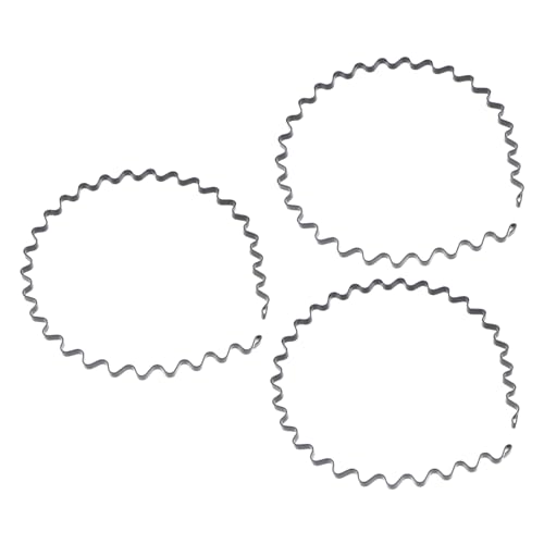 Healeved 3stücke Unisex Wellenförmiges Haarband Aus Schwarz Sportliches Stirnband Für Damen Und Herren Leicht Und Bequem Für Outdoor-aktivitäten Und Fitness von Healeved