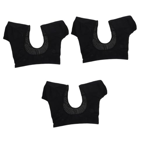 Healeved 3stücke Achselpads Für Damen Atmungsaktive Schweißpolster Für Achselhöhlen Saugfähige Unterarm-pads Für Sport Und Heiße Tage Polyester von Healeved