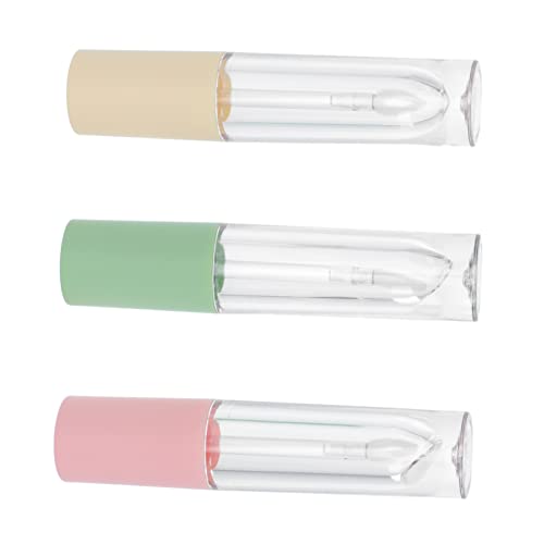 Healeved 3stücke Nachfüllbare Leere Lip Gloss Tubes Transparente Kosmetikbehälter Für Diy Lippenpflege Reise Und Tägliche Nutzung von Healeved