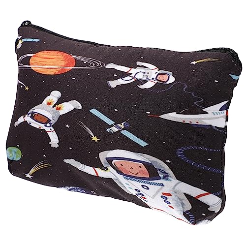 Healeved 3stücke Portable Kosmetiktasche Mit Astronauten-Design Reise-Make-up Organizer Für Lippenstift Und Toilettenartikel Praktische Aufbewahrung Für Damen von Healeved