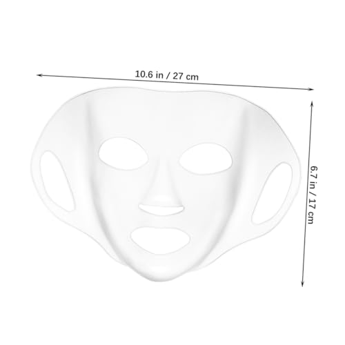 Healeved 3stücke Silikon Gesichtsmaske Wiederverwendbar Mit Abnehmbarem Design Für Hautpflege Und Blattmasken Bequemer Sitz Und Einfache Anwendung von Healeved