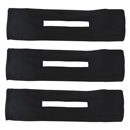 Healeved 3stücke Haarbänder Für Frauen Schwarze Haarbänder Lazy-stirnbänder Lockenwickler-tool Haar- Für Täglichen Gebrauch Und Partys von Healeved