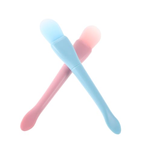 Healeved 4 STÜCKE Doppelseitiger mit Löffel für Maske Creme und Make Up Weiche Wiederverwendbare Beauty Werkzeuge und Blau von Healeved
