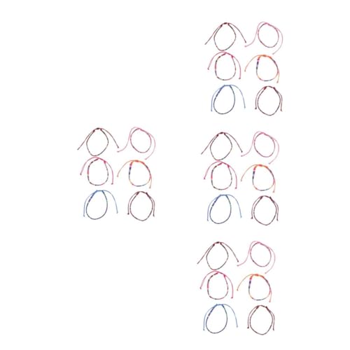 Healeved 4 Sätze Boho Fußkettchen Für Frauen Verstellbare Geflochtene Knöchelkette Farben Für Strand Party Reisen Für Freundinnen Teenager 6 Stück * 4 von Healeved