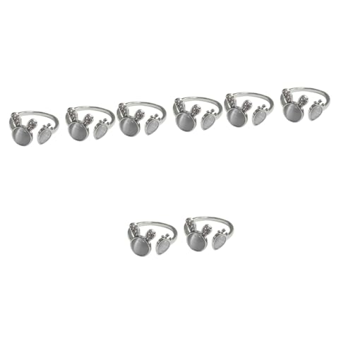 Healeved 4 Sätze Katzenauge Ring Für Frauen Verstellbarer Bunny Ring Mit Karotten Design Minimalistische Finger Ringe Für Alltag Partys Und 2 Stück * 4 von Healeved