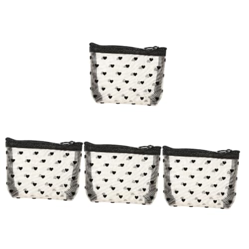 Healeved 4sätze Transparente Kosmetiktaschen Tragbare Make-up Organizer Mit Großem Volumen Für Leicht Und Praktisch Teiliges Für Damen Und von Healeved