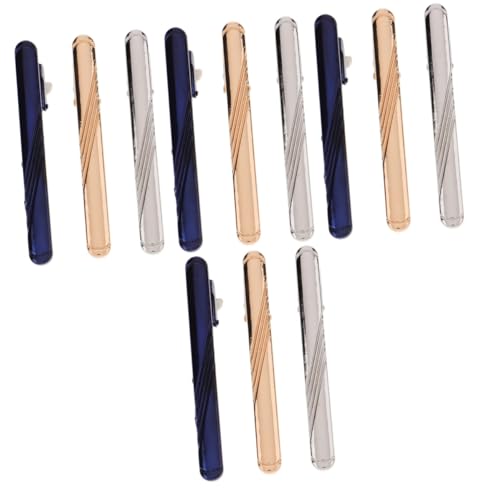Healeved 4 Sätze Krawattenklammer-set Regulär Krawattenverschluss Geschäft Clips Clip Über Männer Krawatte Krawattenklammern Hochzeit Trauzeugen Kupfer 3 Stück * 4 von Healeved