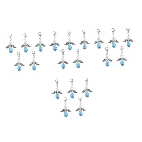 Healeved 4 Sätze Teiliges Mädchen Schlüsselanhänger Mit Bunten Perlen Und Flügel Für Taschen Rucksäcke Für Besondere Anlässe 5 Stücke * 4 von Healeved