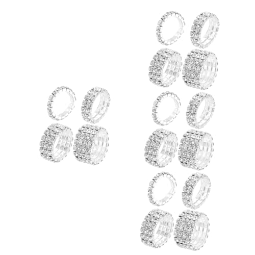 Healeved 4 Sätze Teiliges Ring Set Für Damen Mit Funkelnden Zirkonia Ringen Verstellbare Verlobungsringe Eleganter Schmuck Für Besondere Anlässe Tägliches Für Jubiläen 4 Stück * 4 von Healeved