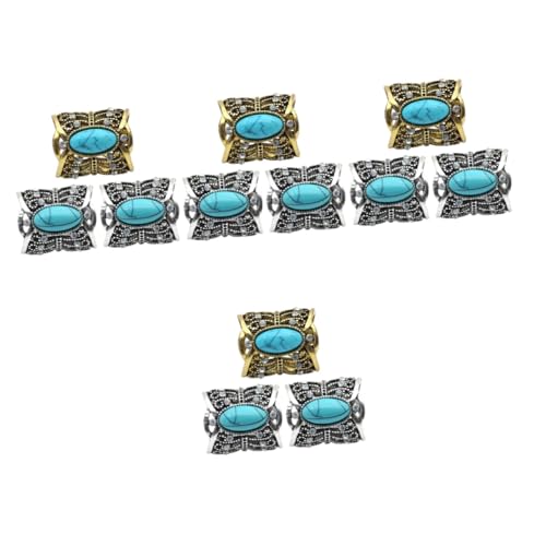 Healeved 4 Sätze Türkis Schal Schnalle Schal Schals Frauen Kleidung Schal Clips Schal Clip Schnalle Strass Metall Schnalle Pullover Schal Clips Legierung 3 Stück * 4 von Healeved