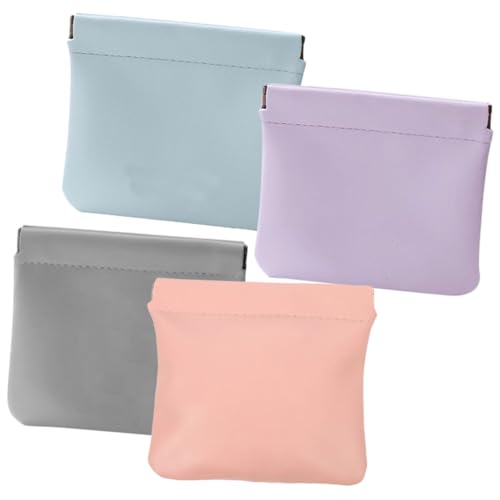 Healeved 4stücke Teiliges Automatisch Schließende Kosmetiktaschen Für Damen wasserdichte Reise-Make-up-Organizer Himmelgrau Rauchrosa Helllila Für Aufbewahrung Von Kosmetik Und Schmuck von Healeved