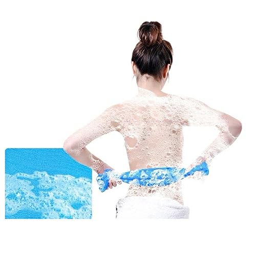 Healeved 4stücke Peeling-badetuch Aus Nylon Mit Rückenschrubberfunktion in Farben Gelb Grün Blau Zur Hautreinigung Und Exfoliation von Healeved