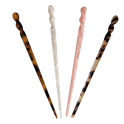 Healeved 4stücke Teilige Chinesische Haarstäbchen Dekorative Haarnadeln Für Frauen Haargabeln Im Vintage-stil Für Lange Haare von Healeved