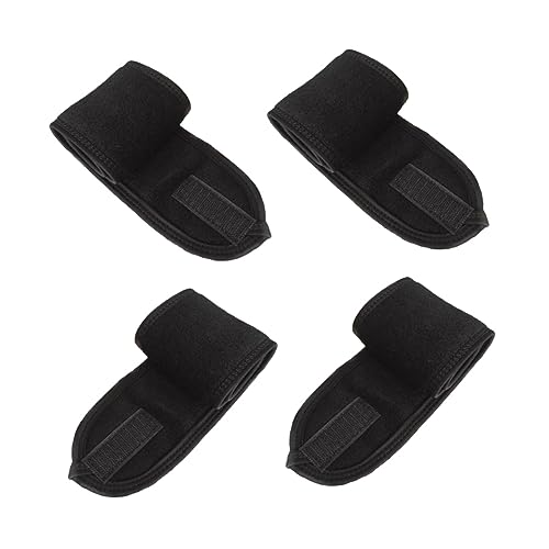 Healeved 4stücke Teiliges Haarband Für Gesichtspflege Absorbierende Elastische Stirnbänder Für Make-up Dusche Und Spa-anwendungen Schwarz Komfortable Passform Für Jeden Kopf von Healeved