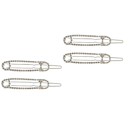 Healeved 4stücke Haarnadeln Im Sicherheitsnadel-design Glitzernde Haarspangen Für Mädchen Haarklammern Für Jede Frisur Für Partys Alltag Und Besondere Anlässe von Healeved