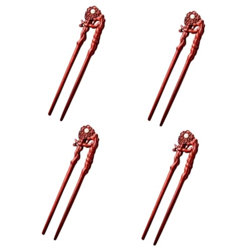Healeved 4stücke Dekorative Haargabel Vintage-stil Retro Haarschmuck Für Frauen Und Mädchen Für Hochsteckfrisuren Und Zöpfe Langlebig Und Elegant Mit Feiner Verarbeitung von Healeved