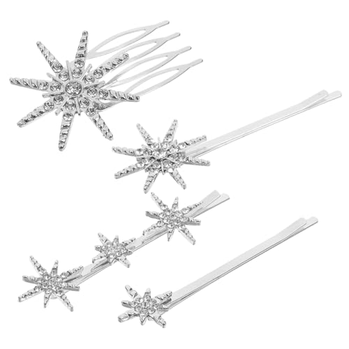 Healeved 4stücke Strass-haarspangen Für Mädchen Elegante Haaraccessoires Mit Perlen Für Hochzeiten Partys Und Alltag von Healeved