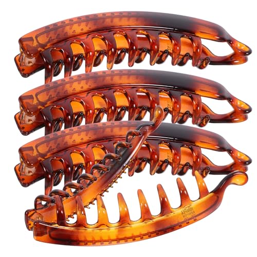 Healeved Bananenclip Mit Delfinmotiv Große Haarspangen Vertikale Und Horizontale Klammer Einzigartiges Design Für Frauen von Healeved