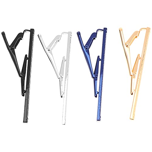 Healeved 4stücke Kupfer-krawattenklammern Für Männer Business-krawattenstangen Krawattendekorationen Leicht Und Langlebig Mit Verschiedenen Farben Für Alltag von Healeved