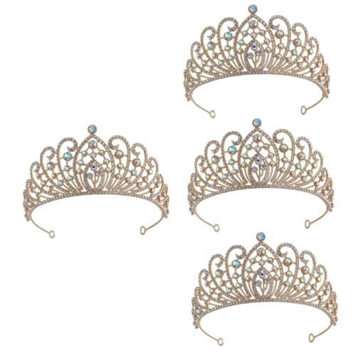 Healeved 4stücke Mit Kristallen Für Hochzeiten Geburtstagsfeiern Und Besondere Anlässe Glitzernder Haarschmuck Für Damen Und Mädchen Komfortable Und von Healeved