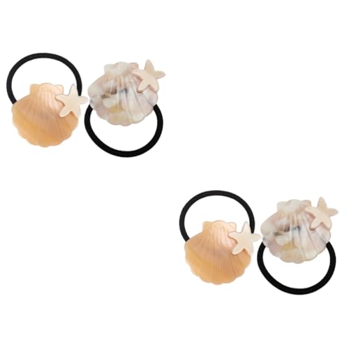 Healeved 4stücke Haargummis Design Elastische Haargummis Für Damen Und Mädchen Für Alltag Sport Und Besondere Anlässe von Healeved