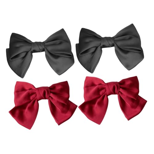 Healeved 4stücke Schleifen Haarspange Damen Haarclips Schleifen Haarspangen Frauen Kopfbedeckung Accessoires von Healeved